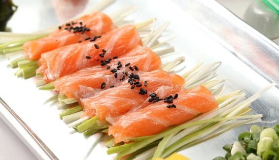 薄切挪威三文鱼腩