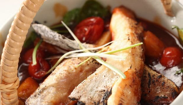 甜酸汁烧挪威三文鱼胶